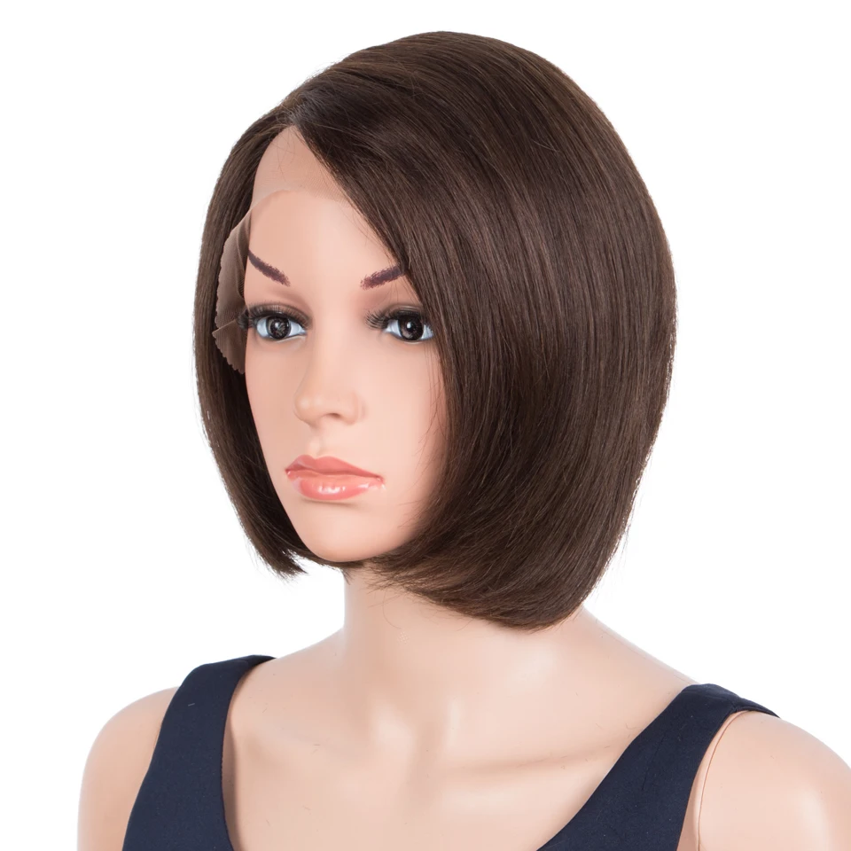 Trueme short bob lace frente perucas de