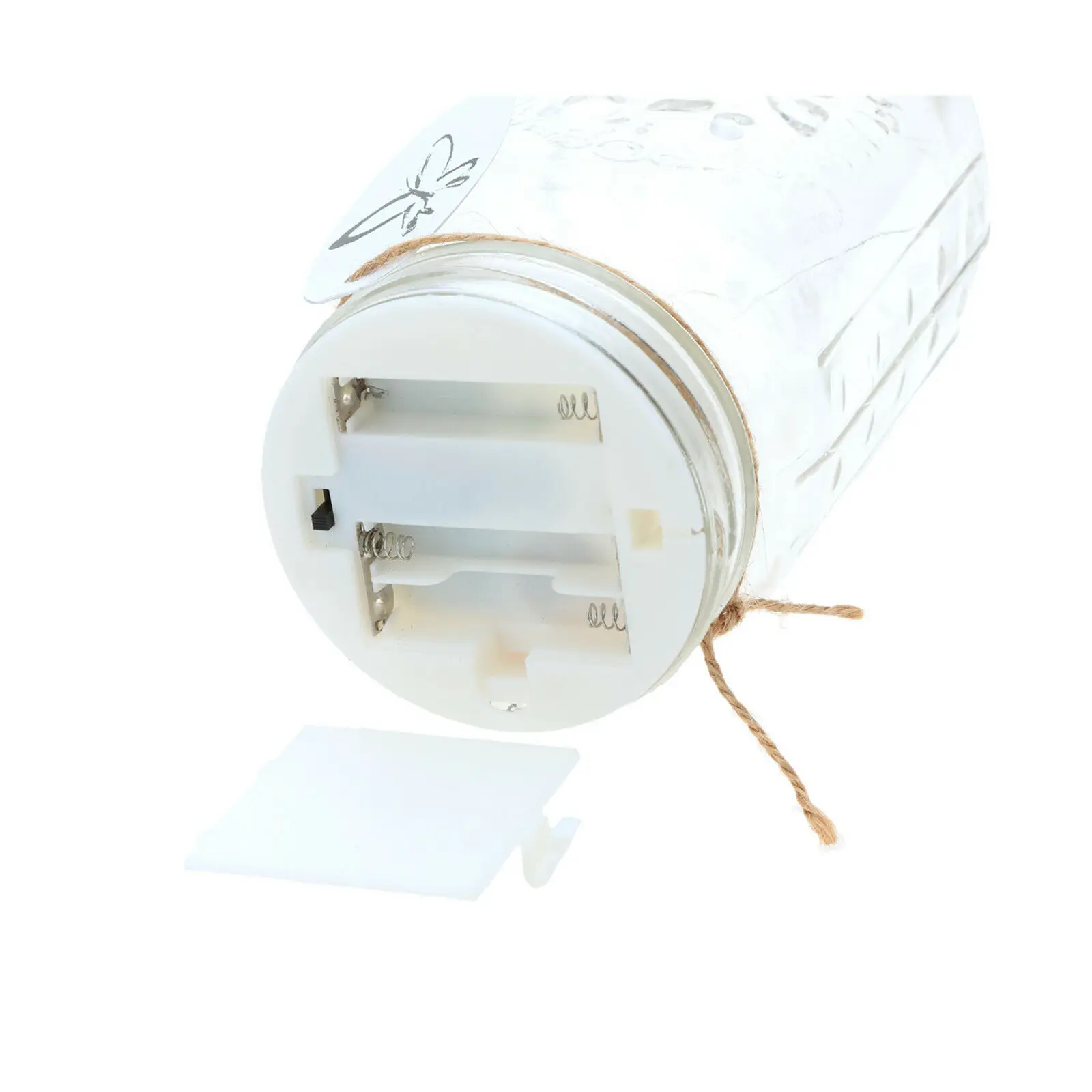 Светодиодный в форме летающих бабочек бутылка стеклянная банка ночной