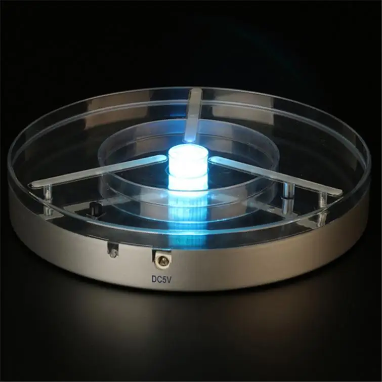 KITOSUN RGBW Spot LED Base Light Under Vase Decoration Light 8inch Centerpiece Light for Wedding Party