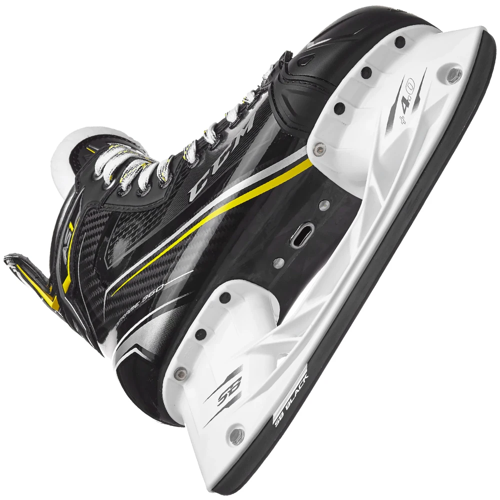 CCM Super Tacks AS1 обувь для хоккея взрослых и детей профессиональные коньки нож мячей