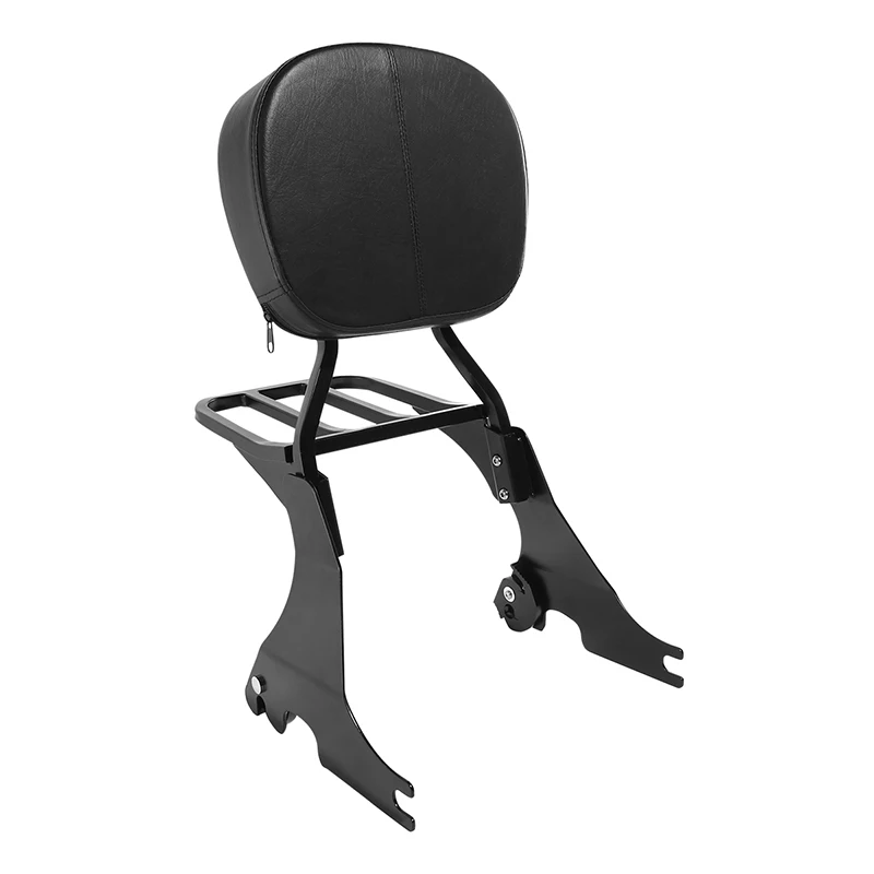 

New Sissy Bar Backrest w/ Luggage Rack For Harley Sportster XL1200 48 72 Iron883