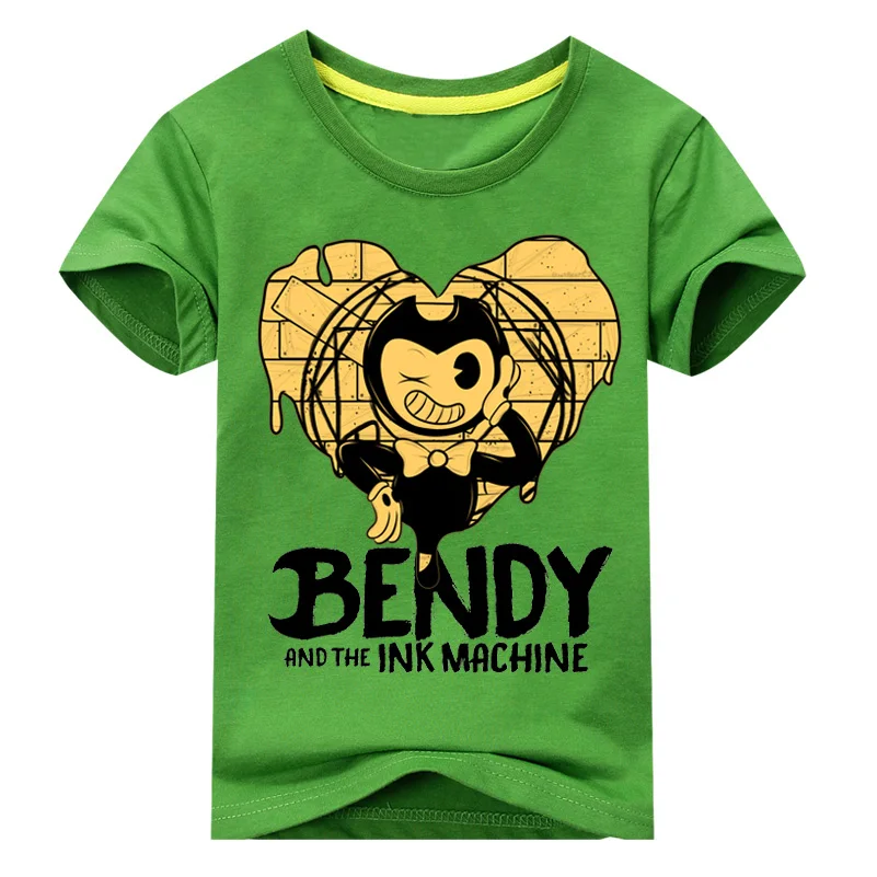 Children Summer Kids Clothes T shirt Boy Infant Tee for Boys Girls Tops Toddler T-shirts Bendy Short Sleeve T-Shirt