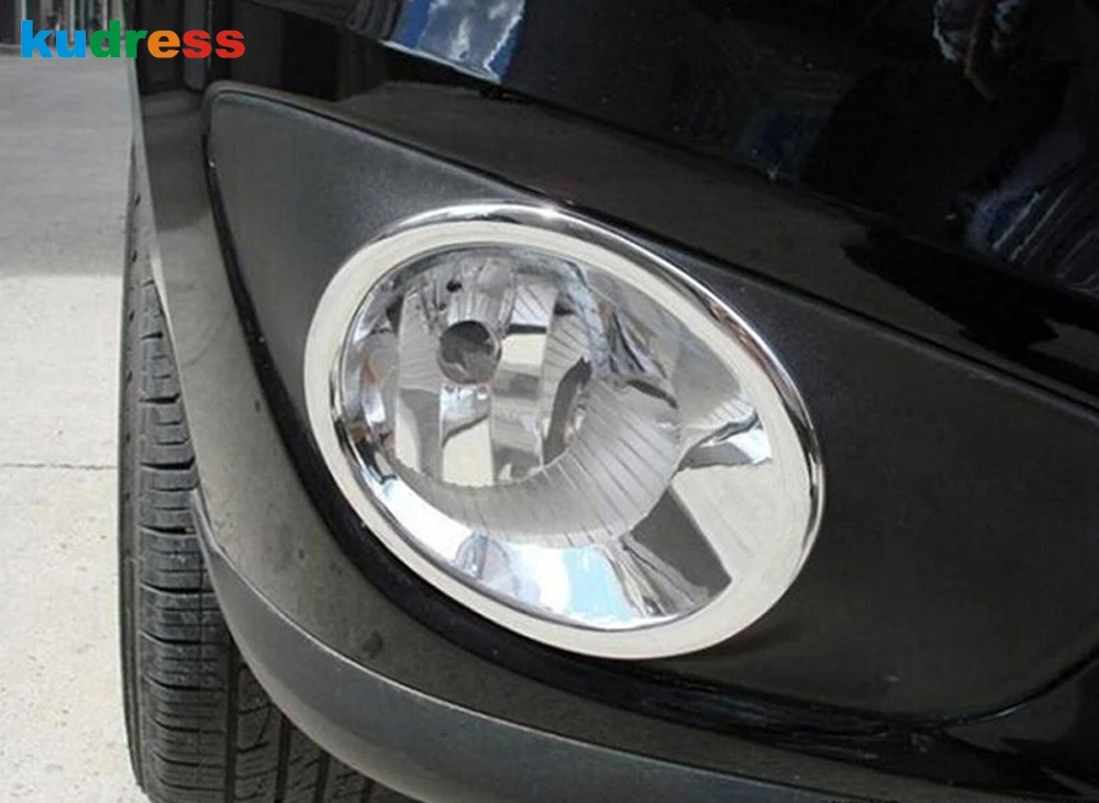 Для Hyundai Santa Fe 2010 2011 2012 ABS хромированный передние противотуманные фары светильник