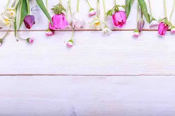 

SHUOZHIKE Vinyl Custom Photography Backdrops Prop Flower and Wood Planks Theme Photo Studio Background FW19912-7189