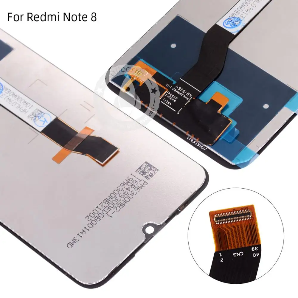 Для Xiaomi Redmi note 8 note8 ЖК-дисплей кодирующий преобразователь сенсорного экрана в сборе запасные части для Redmi note 8 pro lcd