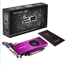 Yeston Radeon RX 550 GPU 4GB GDDR5 128bit Gaming Desktop Computer PC Video Graphics Karten VGA/DVI-D/HDMI-kompatibel PCI-E 3,0