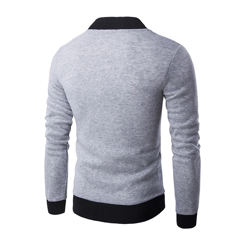 AliExpress осенняя и зимняя мужская новая бейсбольная форма со стоячим воротником на молнии