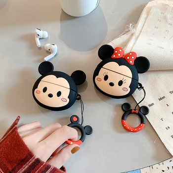 

CHIPAL Silicone Case for Airpods Cartoon Doll Cover for Apple Airpods 2 1 Wireless Bluetooth Earphone Headphone Headset Box