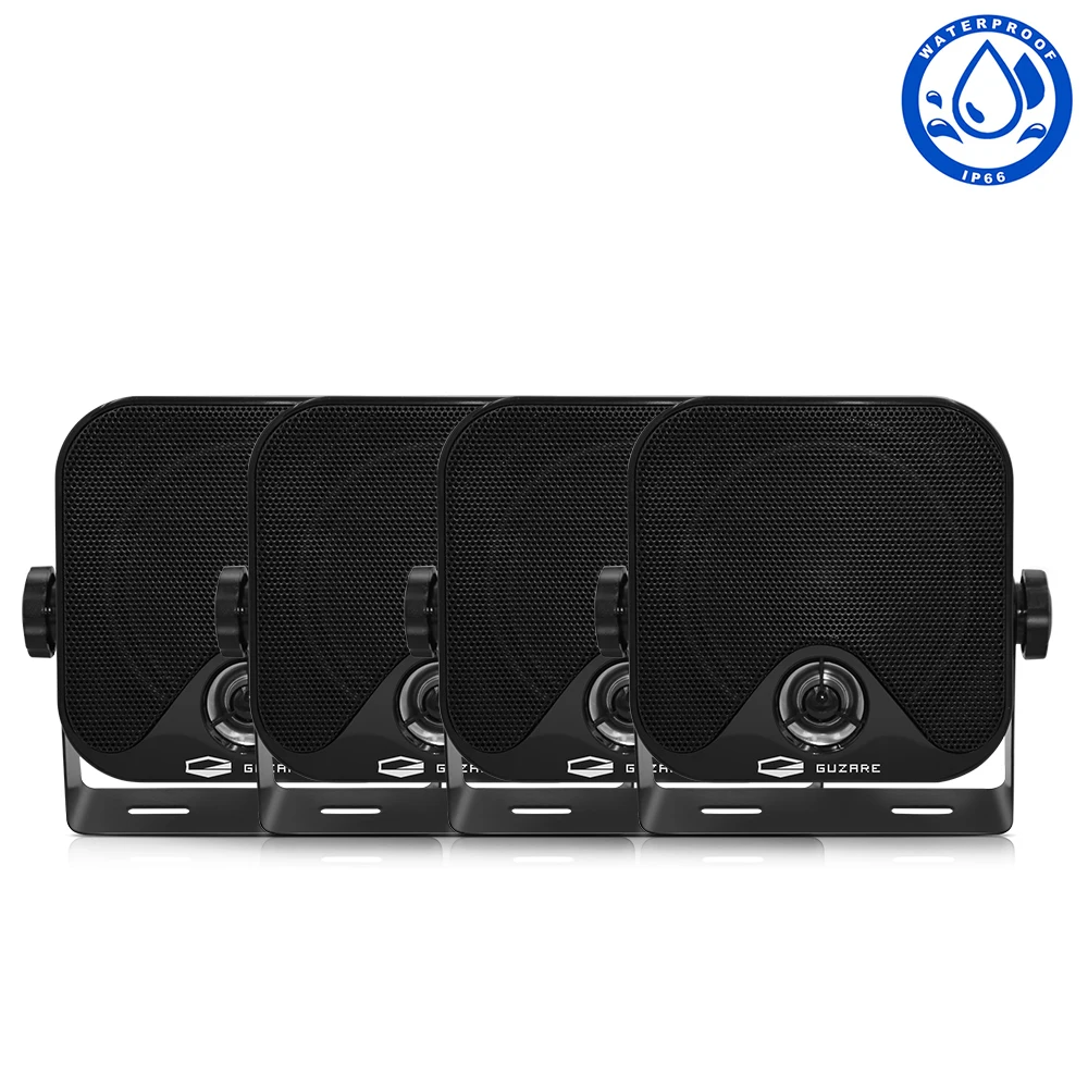 100Watts 4Inch Marine Waterproof Speakers Heavy Duty Outdoor Boat Speakers Surface Mount For ATV UTV Truck Bath Pool Golf Carts car audio speaker