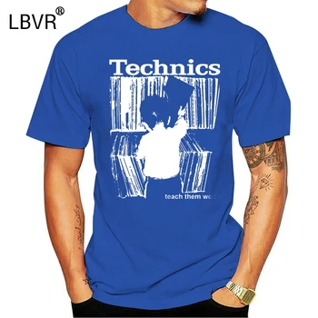 

TECHNICS T-SHIRT Kid Teach Them Well Vinyl DJ ALL SIZES Men Women Unisex New Fashion Tshirt