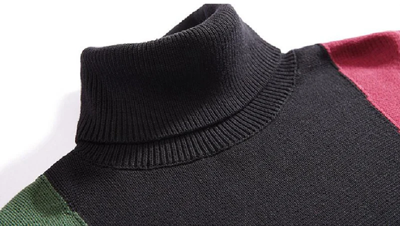 Зимний брендовый свитер с высоким воротом, свободный модный свитер с круглым вырезом, большие размеры, 7XL 6XL