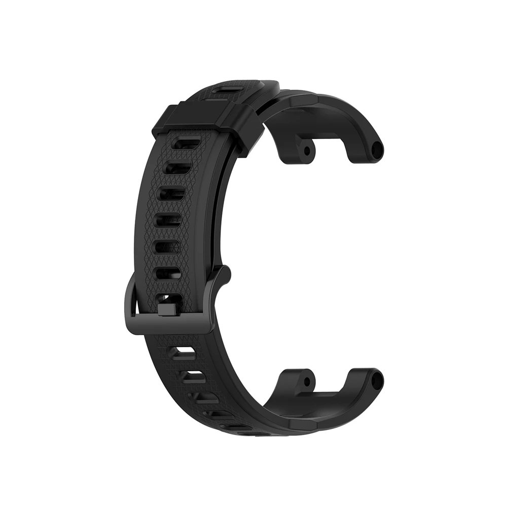 Replacement Strap For Huami Amazfit T rex Strap Silicone Watchband For Amazfit T-Rex/T-Rex Pro Strap With Black Protector Case