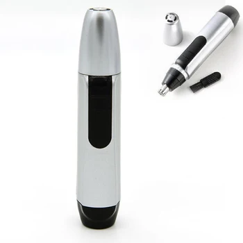 

Man Woman Electric Nose Hair Shaving Trimmer Safe Face Care Nose Hair Remove Razor Clipper Tool With Cleaning Brush