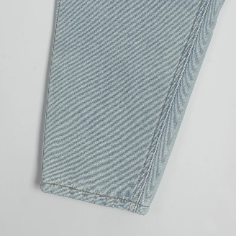 Wixra stylowe spodnie dżinsowe kobiece spodnie jeansowe z futerkiem BF Casual Button spodnie damskie Streetwear jesienno-zimowa 5 Wixra stylowe spodnie dżinsowe kobiece spodnie jeansowe z futerkiem BF Casual Button spodnie damskie Streetwear jesienno-zimowa 5