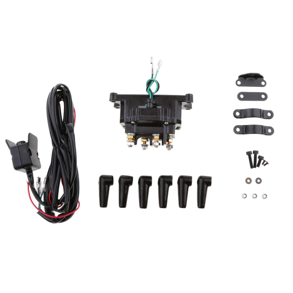 12V электронная лебедка реле контактор комплект соленоида для ATV UTV Грузовик Авто