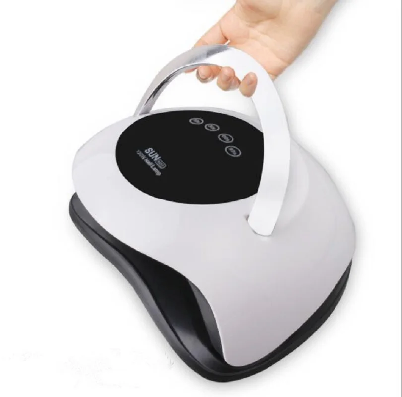 

SUN BQ5T Nail Lamp with 36pcs Beads Four Smart Timing Set Infrared Induction UV LED Lamp 120W Nail Dryer Nail Polishing Tool