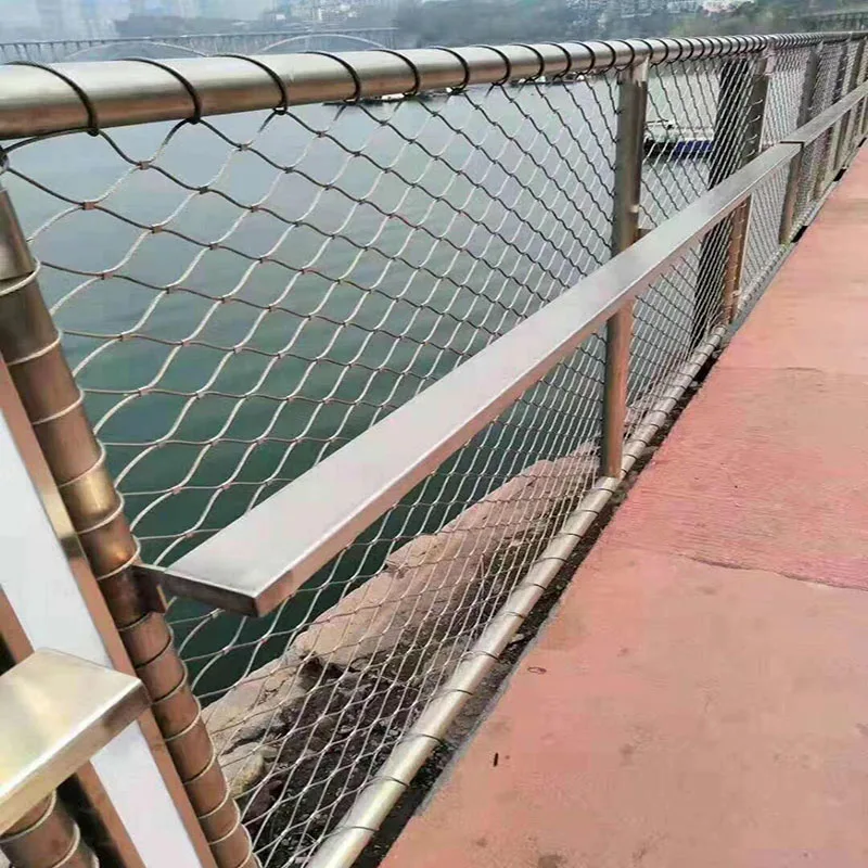 Excellent Flexibility Swimming Pool Protection Net with Stainless Steel Wire Rope Mesh