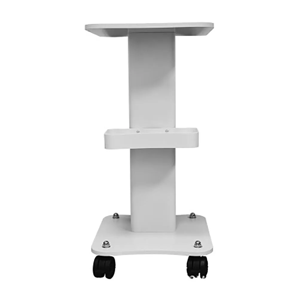

Multi function Beauty Salon wooden Trolley Use Pedestal Rolling Cart Wheel aluminum stand for famialy Beauty Parlor and salon
