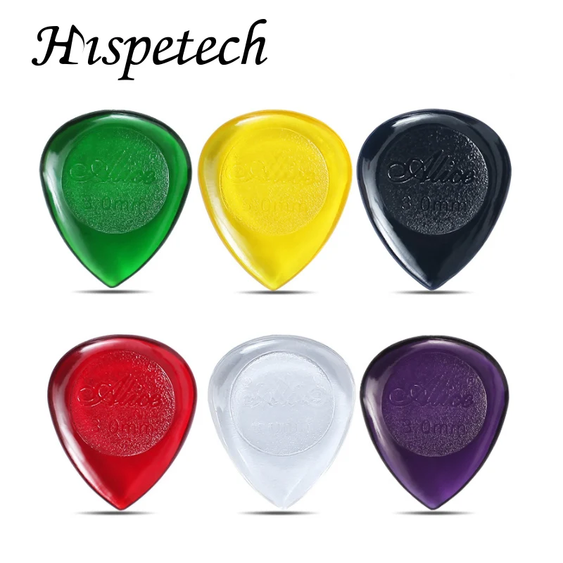 Аксессуары для гитары HISPETECH 1 шт. матовые прозрачные медиаторы электрогитары