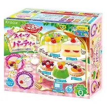 Kracie Popin Кук конфеты тесто игрушки. Торт на день рождения суши гамбургер Mokolet Pop Spun happy кухня японские конфеты d0