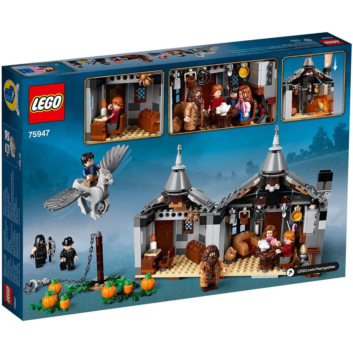 

July New Products Lego LEGO Harry Potter Series 75947 Hagrid Cabin-Rescue Buckbeak Building Blocks