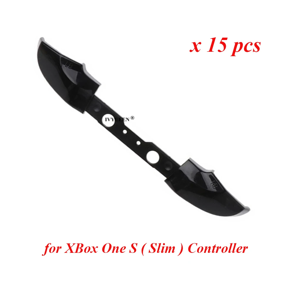 15 pcs Version C IVYUEEN 15 шт. для Xbox One S Elite контроллер Кнопки lb и RB бампер триггер кнопки мод комплект для X Box One 1 геймпад аксессуары для игр - Цвет: 15 pcs Version C