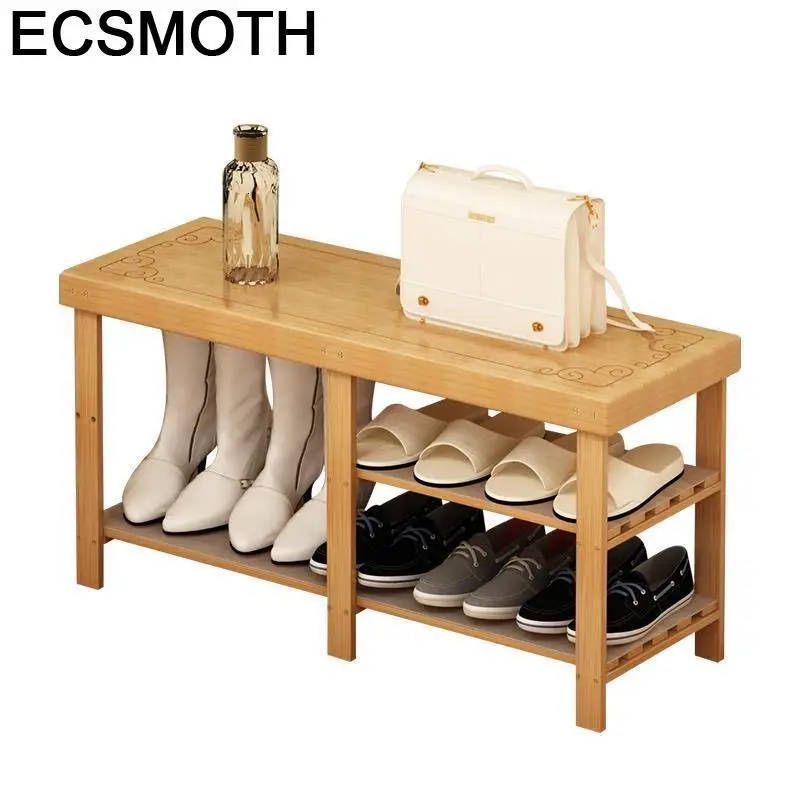 Chaussure Hogar стеллаж для хранения минималистичный потертый шик Zapatero Organizador De Zapato Mueble