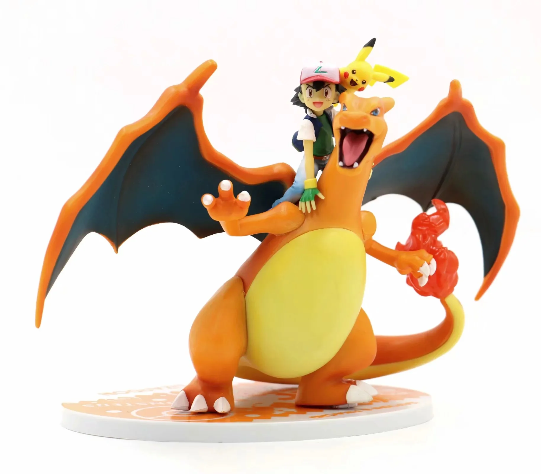 Takara Tomy Pokemon Ash Charizard и Pikachu куклы игрушки лизардон Фигурки игрушки подарок для детей Рождество