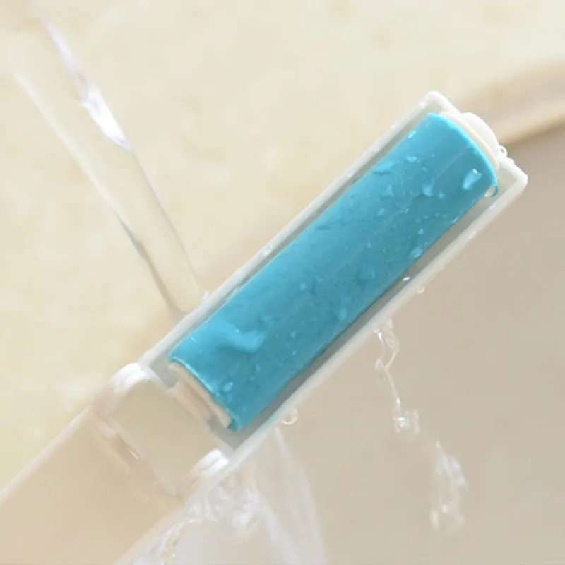 1pc Portable Washable Lint Sticky Roller Hair Dust Remover Cloth Sticky Dust Removal Brushes