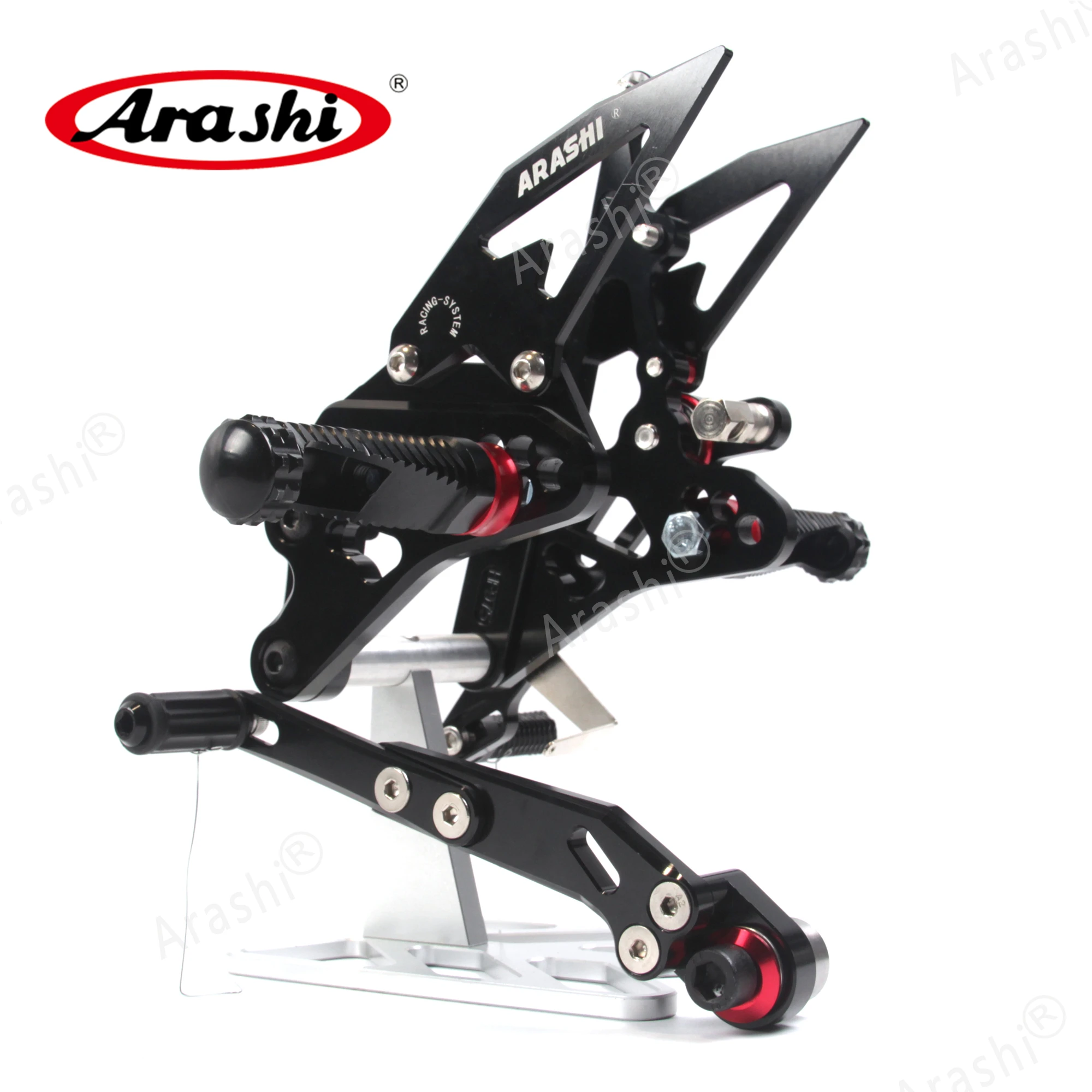 Arashi мотоциклист подножки для SUZUKI GSX1000R 2009- CNC регулируемая подножка GSXR GSX-R 1000 GSXR1000 GSXR-1000
