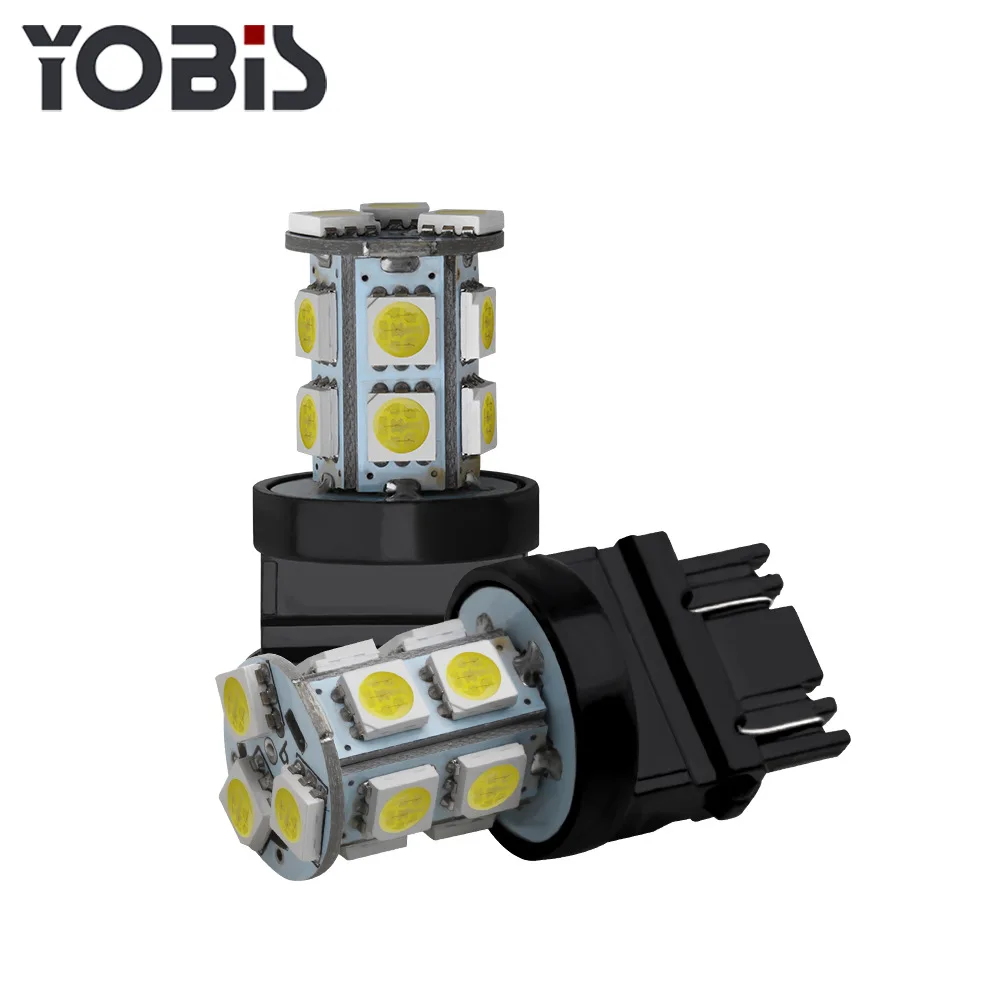 Автомобильный светодиодный фонарь рулевого управления S25 BA15S 1156 5050 13SMD задний фонарь стоп-сигнал