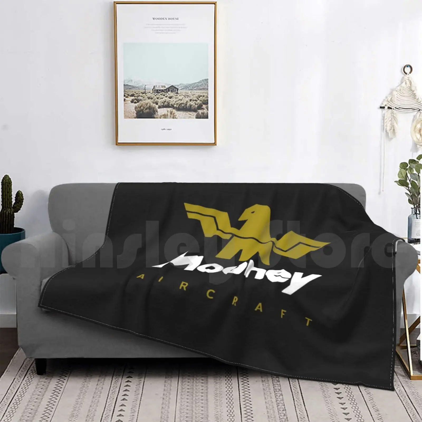 

Mooney Vintage Usa Blanket Fashion Custom Mooney Vintage Pilot Plane Usa Cessna Boeing Fathers Day Vintage