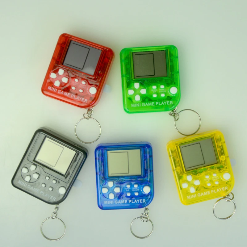 Edal Mini Classical Game Tetris Electronic Game Keychain Toy Gifts Color Random Edal Mini Classical Game Tetris Electronic Game Keychain Toy Gifts Color Random