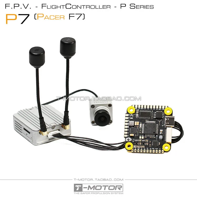 T MOTOR Tmotor F4 F7 F722 Контроллер полета Pacer combo stack F55A PRO II 6S 4 в 1 ESC DJI FPV гоночный Дрон