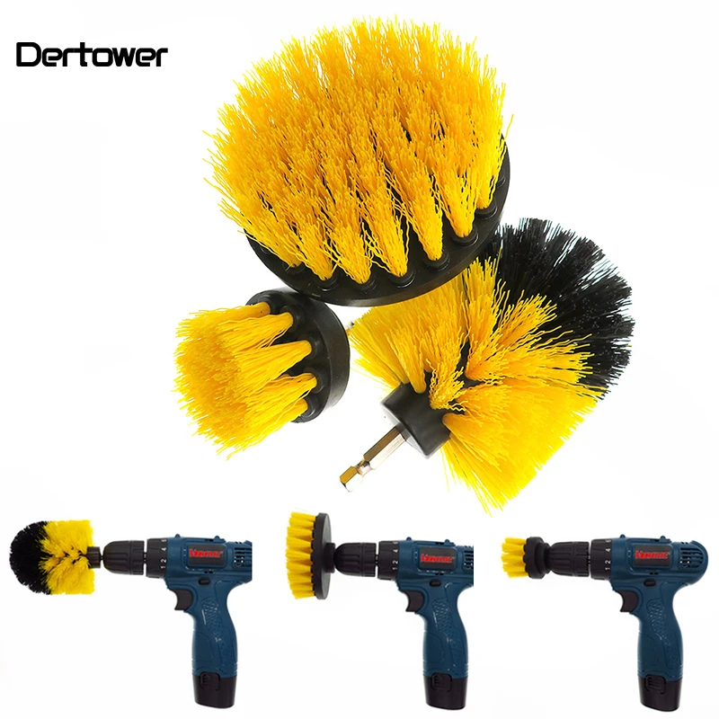 

Power Scrubber Brush Drill Brush Clean for Bathroom Surfaces Tub Shower Tile Grout Cordless Power Scrub Cleaning Kit