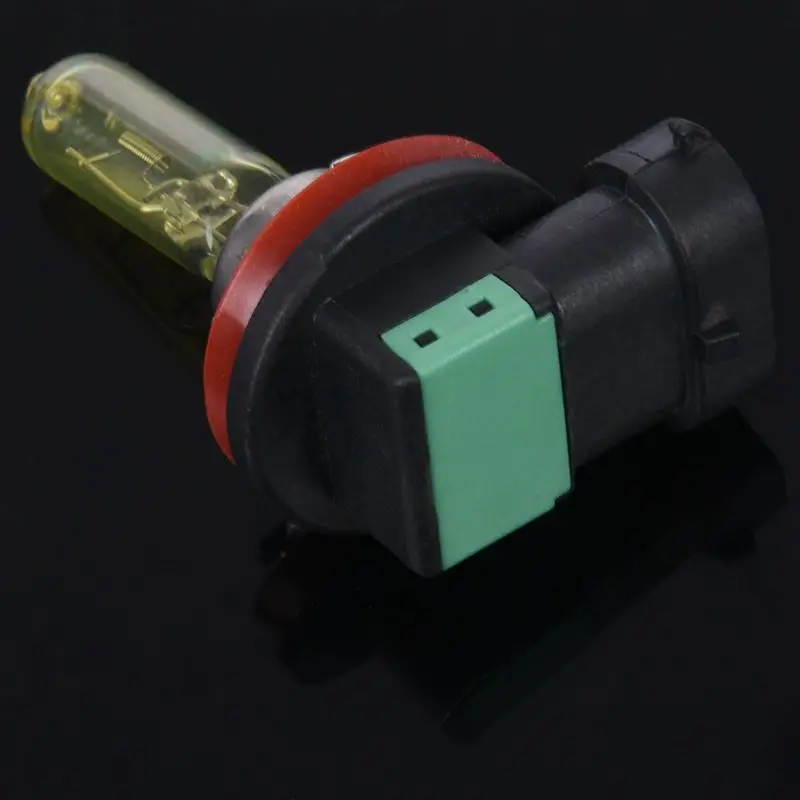 2x H8 35W Hyper Yellow HID ксеноновый противотуманный светильник, головной светильник галогеновая лампа 2500K 12V