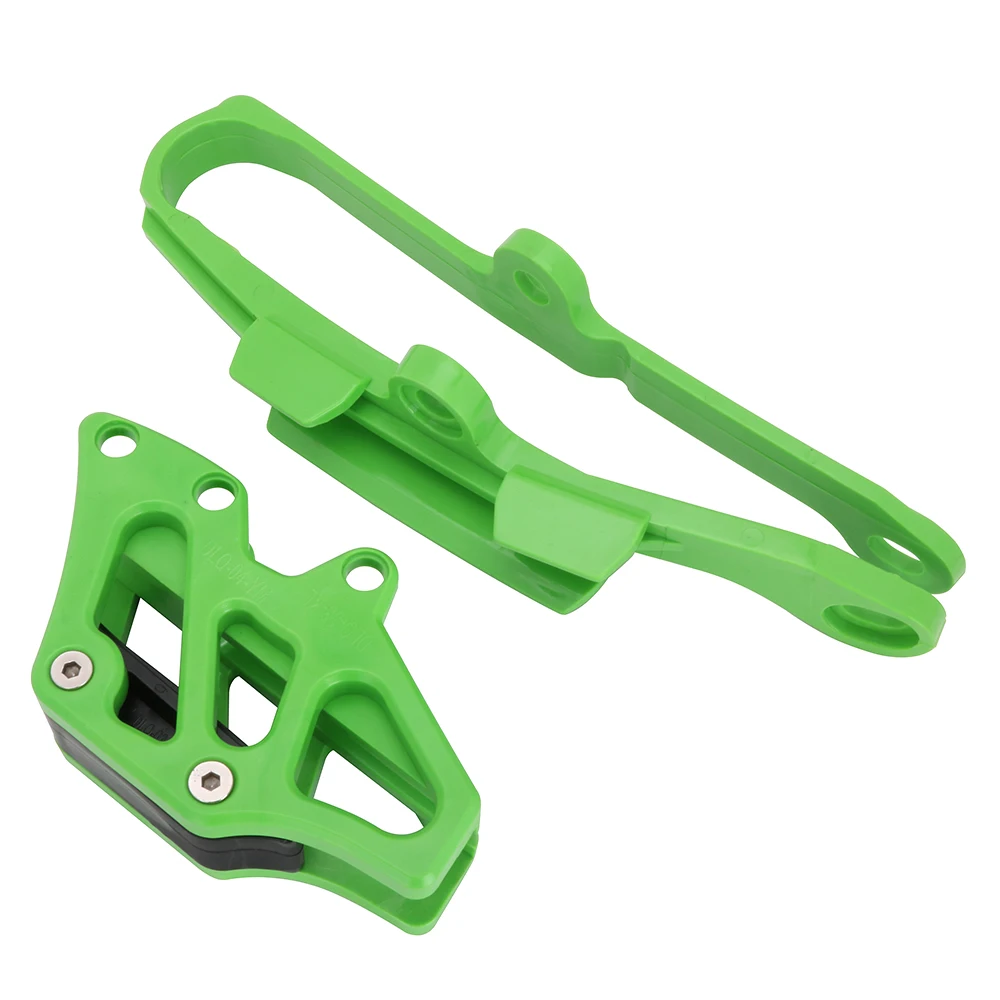 Мотоциклетная цепная направляющая+ цепная направляющая для KAWASAKI KX250F KXF250 KX450F KXF450 KX 250F 450F 2009- Байк - Цвет: set