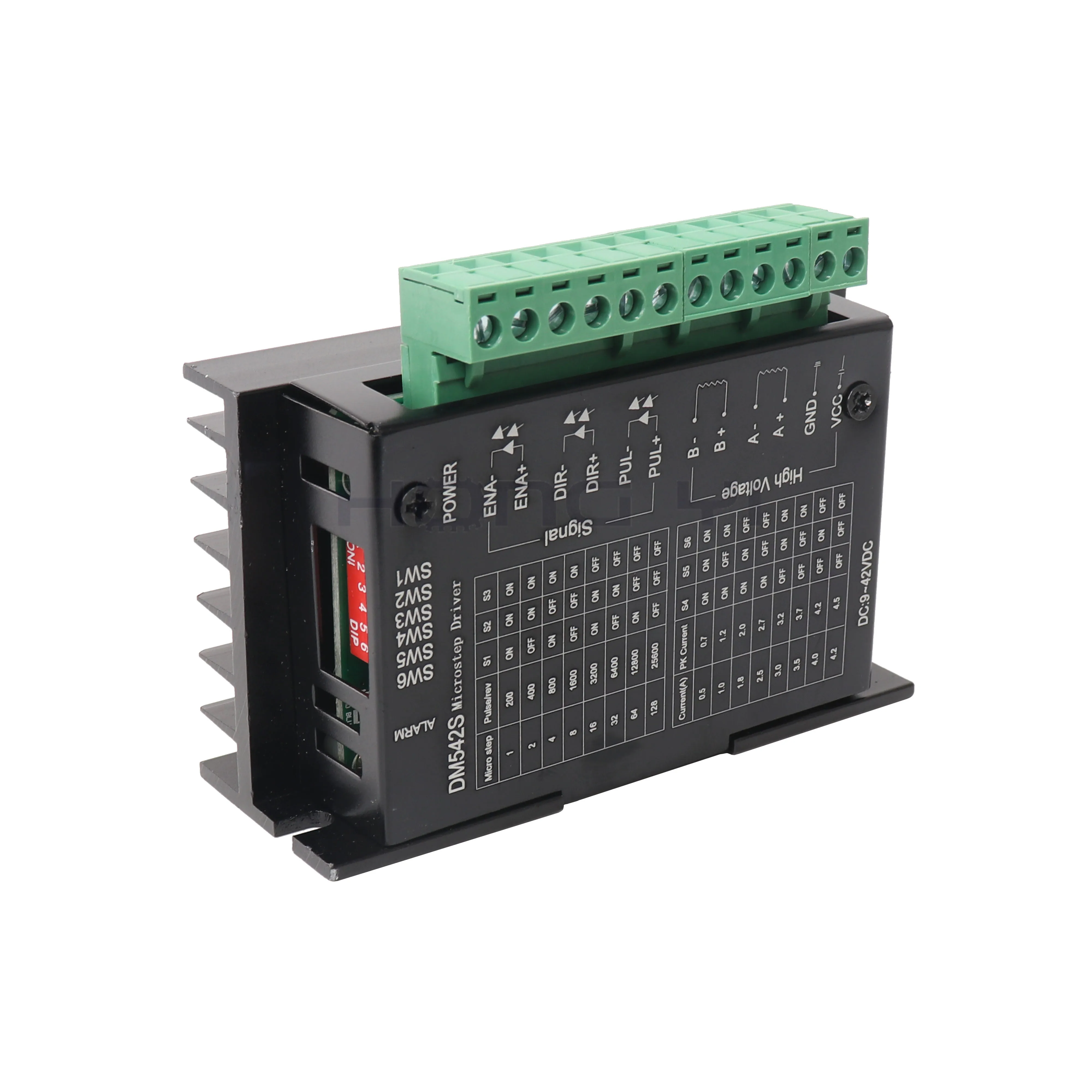 Драйвер шагового двигателя 260N. См 23HS10028S-DM542S Nema23 4-свинец 3D Электрический мотор двери
