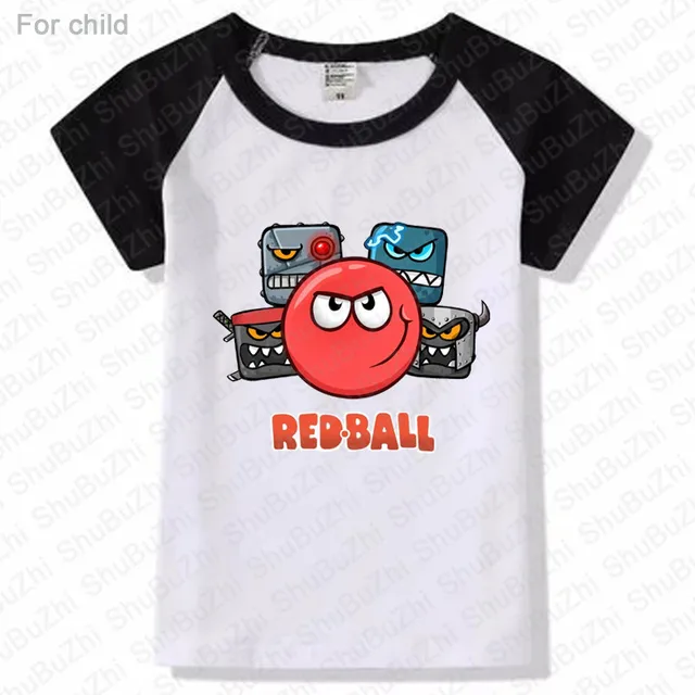 red ball game t shirt