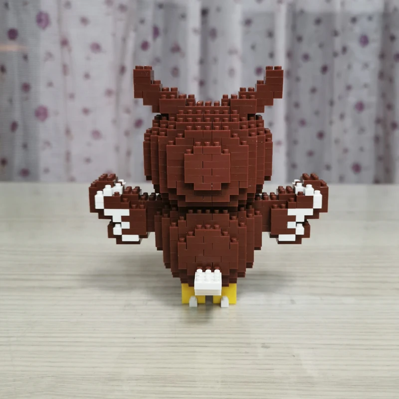 SC 4010 08 игра пересечение животных Сова Птица погоде Домашние животные 3D DIY Мини