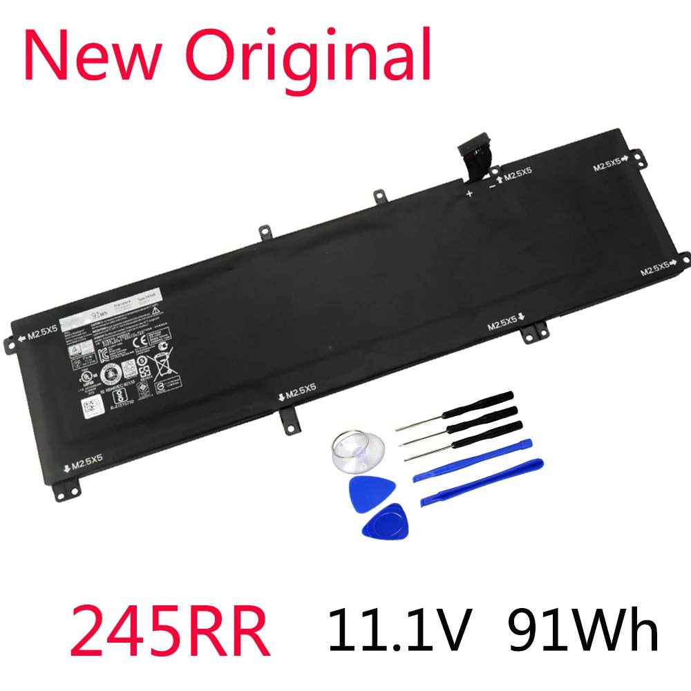 Оригинальный аккумулятор 245RR для ноутбука Dell XPS 15 9530 9535 Precision M3800 TOTRM H76MV 7D1WJ 11 1 V 91WH |