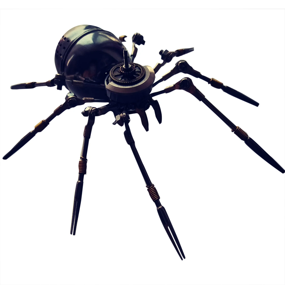 

3D DIY Metal Mechanical Steel 3.0 Spider Assembly Puzzle Model Construction Kit Best Gift For Home Decor - Assembly Version