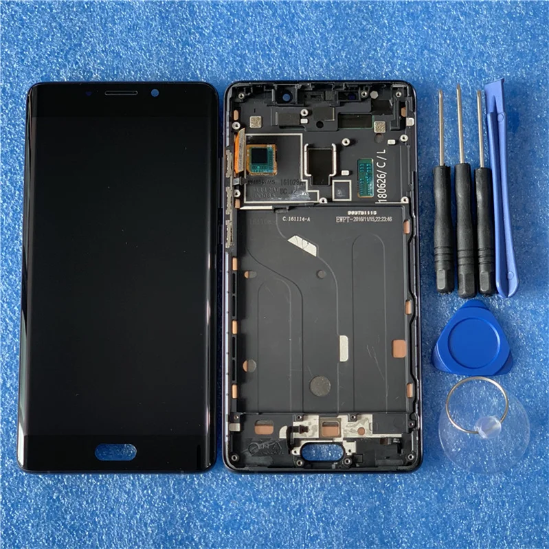 Оригинальный Amoled экран 5 7 дюйма для Xiaomi Note 2 Mi axisмеждународная ЖК дисплей +