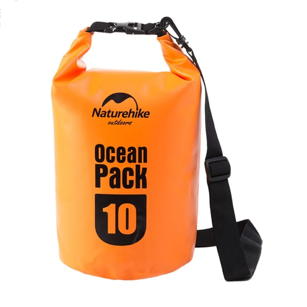 Naturehike Водонепроницаемый сухой мешок 5L 10L 20L Открытый Дайвинг складная сумка для хранения пляжная сумка для плавания рафтинг река океан распродажа