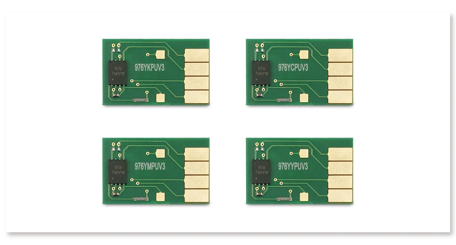 Новое обновление для hp 976Y hp 976 976 Y чип для чернильного картриджа для hp PageWide Pro 552DW 552DN 577DW 577Z P55250DW MFP P57750DW принтер