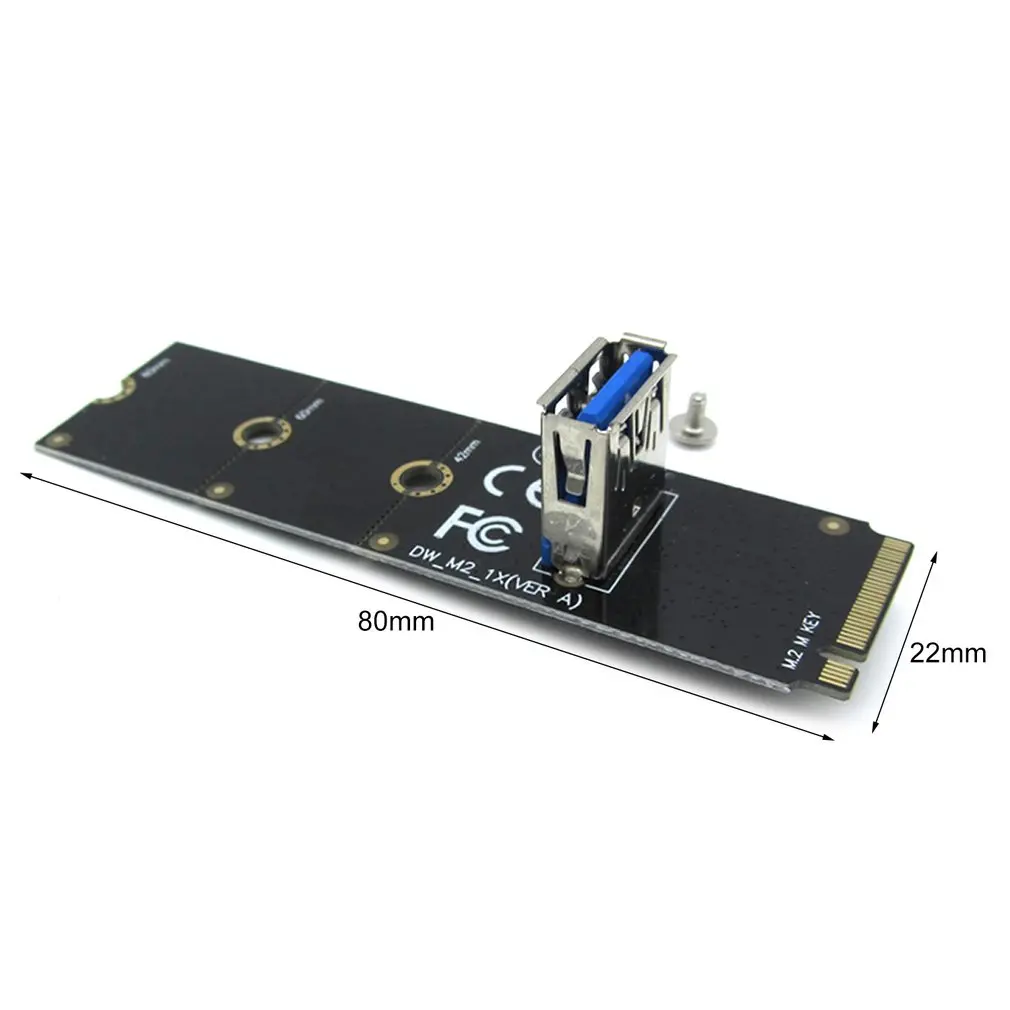 Профессиональный адаптер NGFF M.2 к PCI E L USB3.0 преобразователь карта расширения для