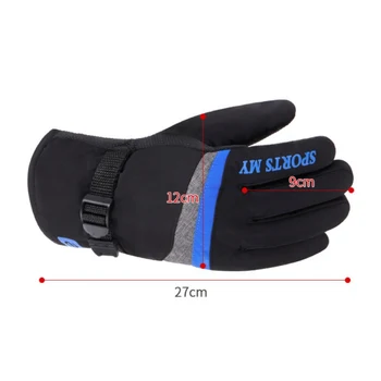 

Unisex Winter Ski Gloves Touch Screen Warm Waterproof Windproof Fleece Snowboard Glove Motorcycle cycling Gloves