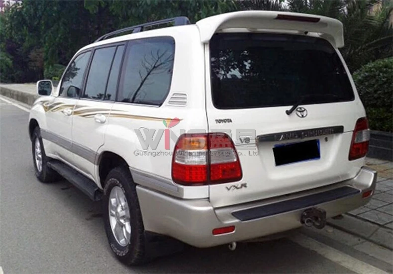 1 для Land Cruiser 100 LC100 FJ100 Lexus LX470 1998-2003 2004-2007 Спойлеры заднего крыла крышка диффузор автомобиля Стайлинг аксессуар