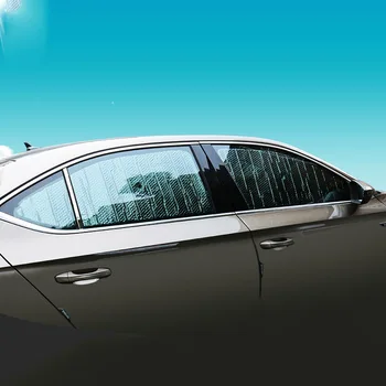 

Lsrtw2017 Aluminum Foil Car Front Roof Window Sun Shade Mat Heat Insulation Mat for Skoda Superb 2016 2017 2018 2019 2020