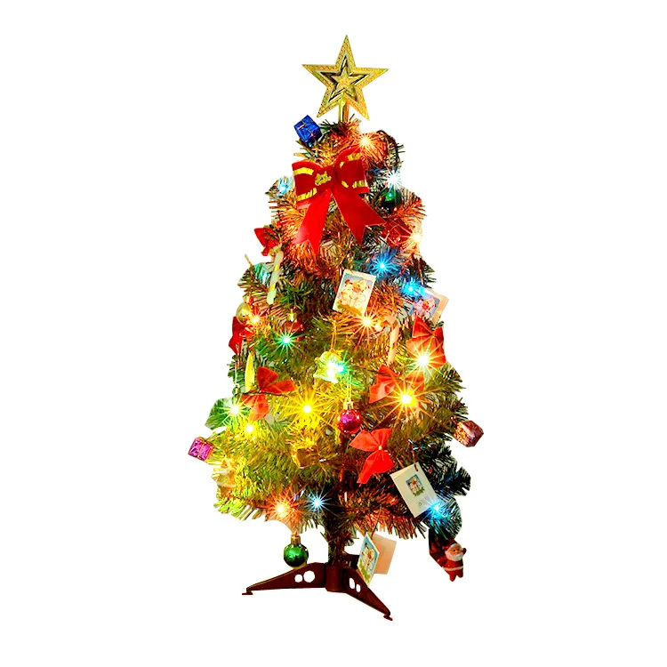 

Christmas Decoration Gift 60cm Christmas Tree with Decoration Package Hardcover Christmas Tree Ornaments for Home